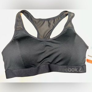 Reebok women’s black sports bra